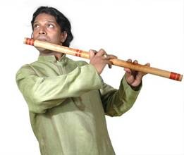 Vinod Prasanna bansuri (flute) outstanding performer of authentic traditional and contemporary Indian music