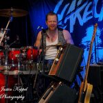 Drummer Nigel Davis for Scarecrow - The John Mellencamp tribute show from Melbourne